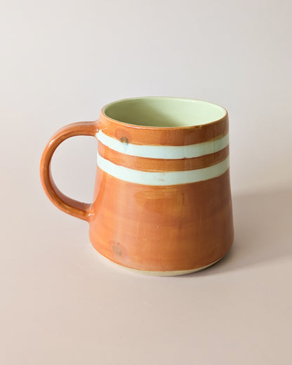 Lane Ends, Merge Left Traffic Cone Mug no. 1