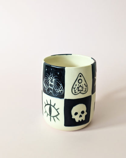 Doodle Checker Mug no. 10