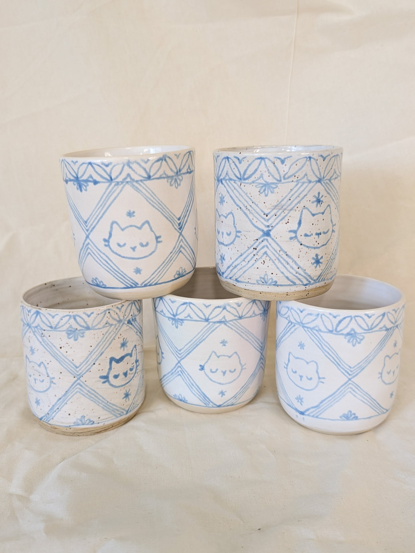 Geometric Tile Pattern Mug