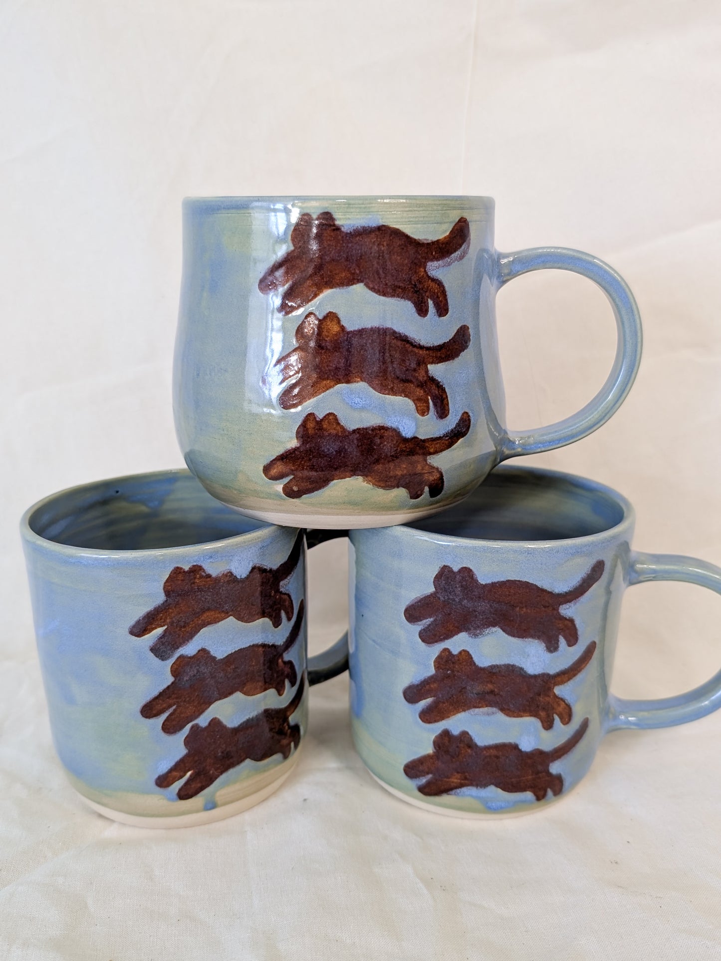 Run Cat Run Mugs