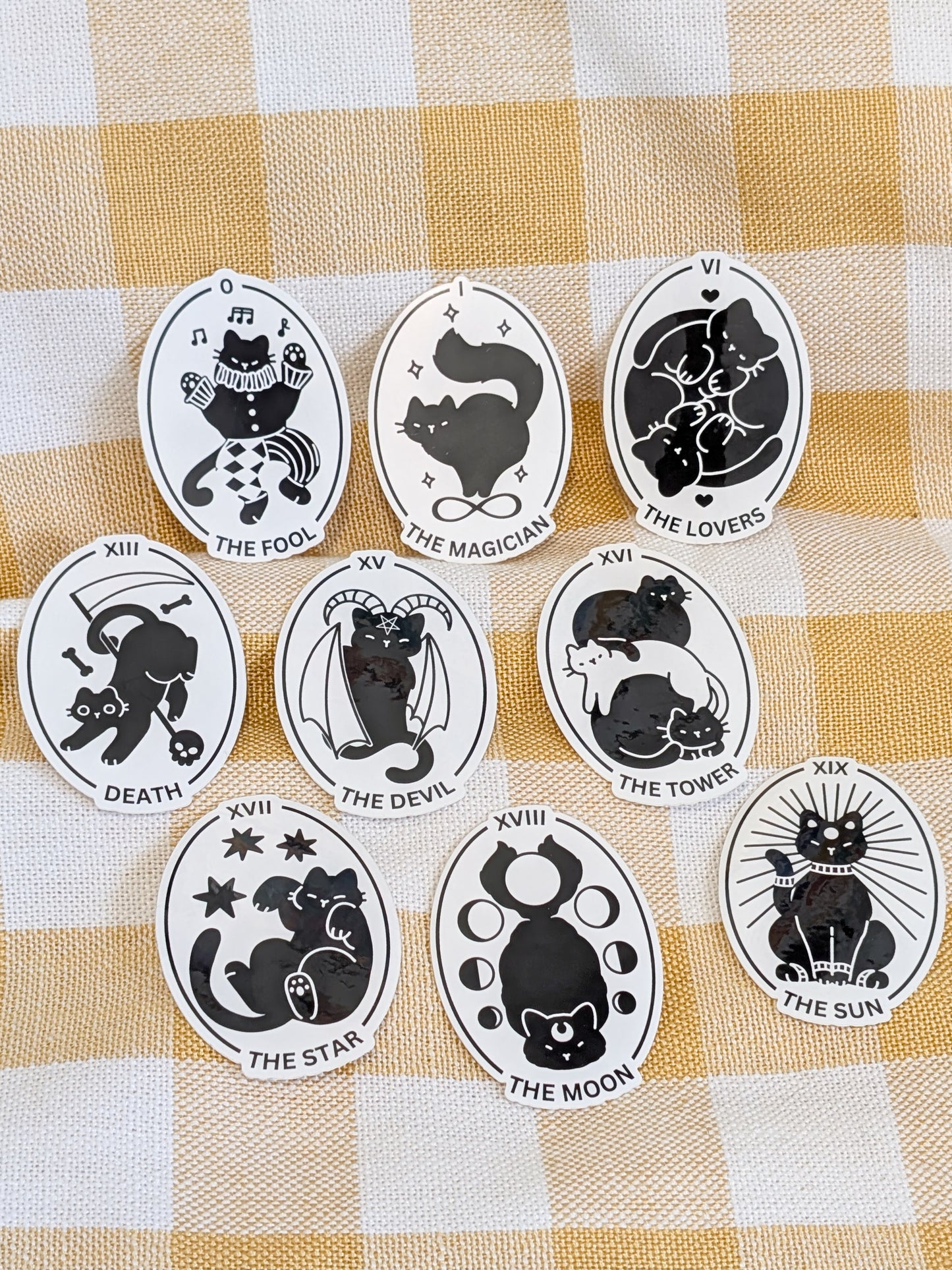 Major Arcatna Vinyl Stickers