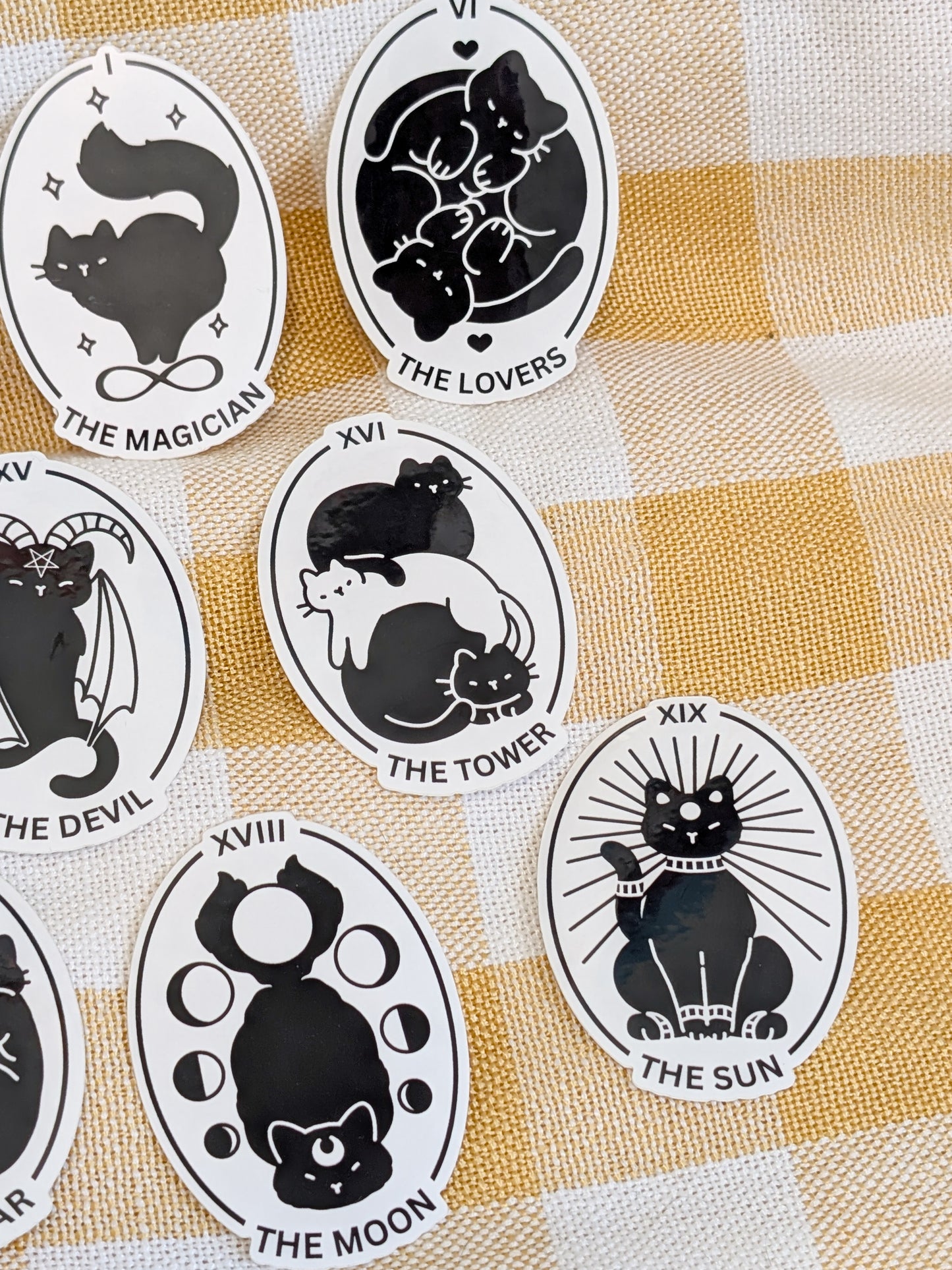 Major Arcatna Vinyl Stickers