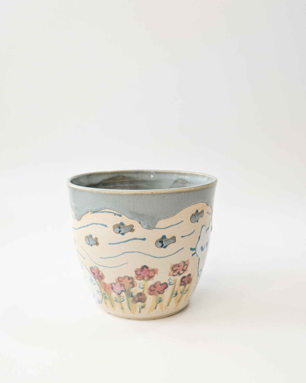 Silly Cat Tea Cup