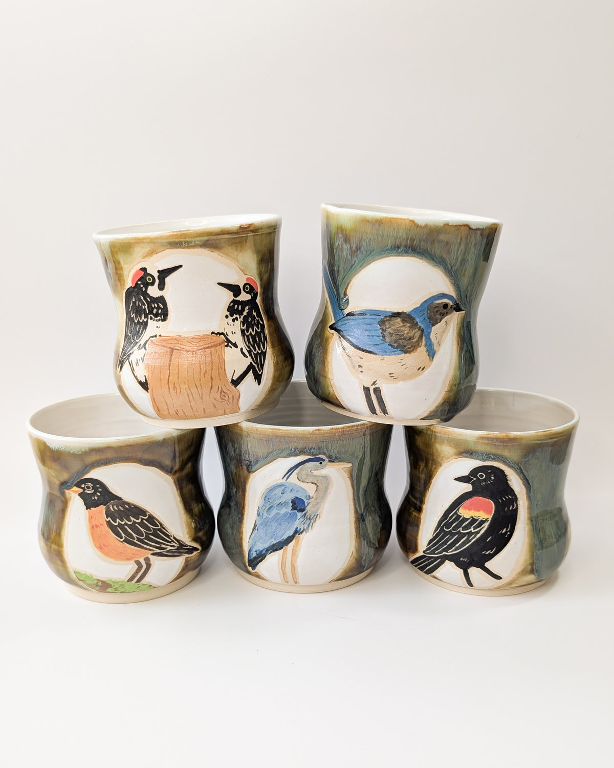 NorCal Birds Tea Cups
