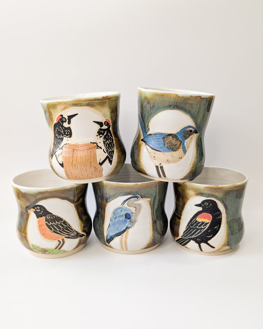 NorCal Birds Tea Cups