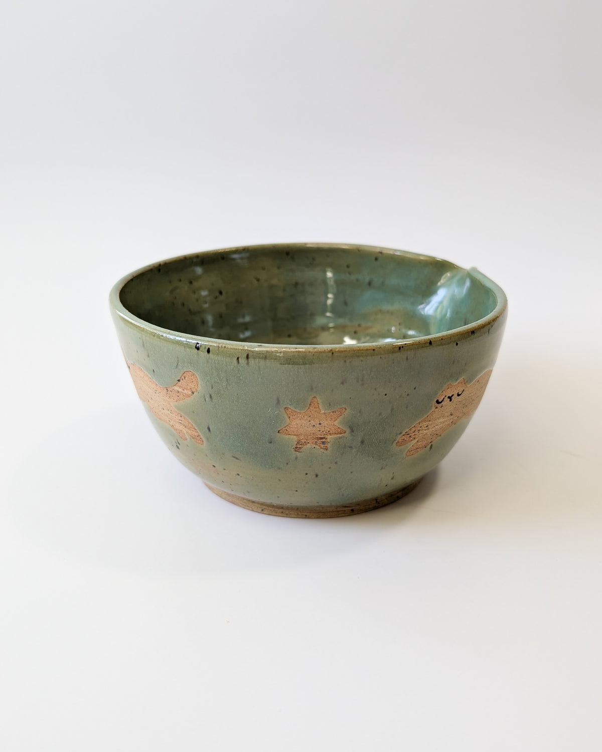 Running Kitties Matcha Bowls