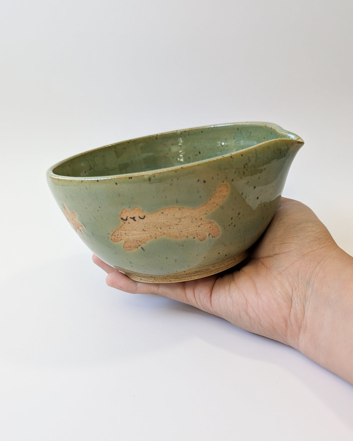 Running Kitties Matcha Bowls