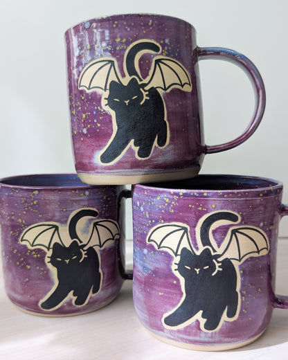 Bat Cat Mug | Halloween Collection