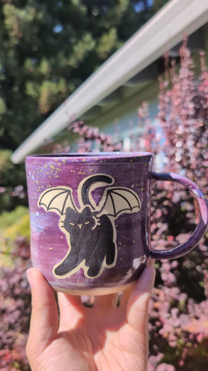 Bat Cat Mug | Halloween Collection