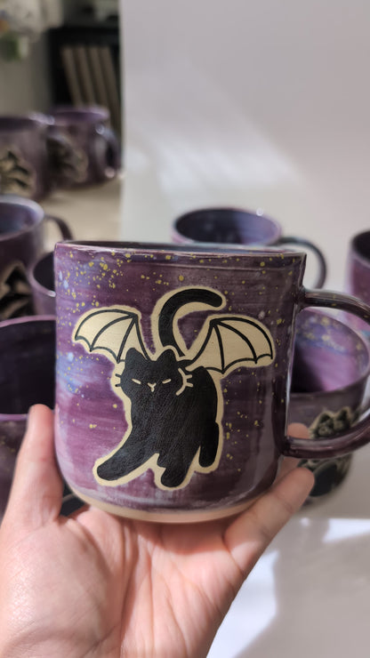 Bat Cat Mug | Halloween Collection