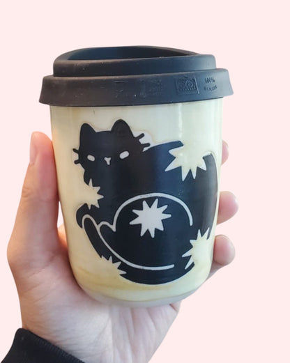 Monochrome Series Lemon Travel Mug no. 8