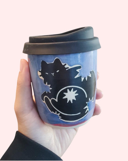 Monochrome Series Galaxy Travel Mug no. 7