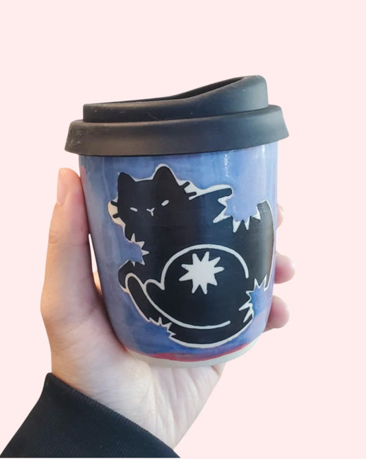 Monochrome Series Galaxy Travel Mug no. 7